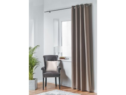 Dekorační závěs zatemňující BLACKOUT 140x245 cm, taupe, MyBestHome