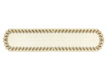 Žakárový ubrus - běhoun HAVEL 35x160 cm krémová MyBestHome
