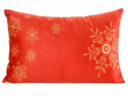 Vánoční polštář s výplní NATALE SW 02 červená 30x50 cm, Mybesthome
