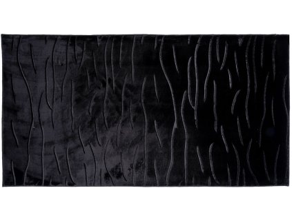 Kusový vzorovaný koberec - běhoun ALASKA černá 60x100 cm, 80x150 cm Multidecor