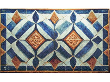 Rohožka - předložka MOSAIC 45x75 cm Multi Decor