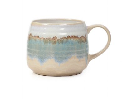 Hrnek | SANDY | modrá a béžová | 0,5 l | 886374