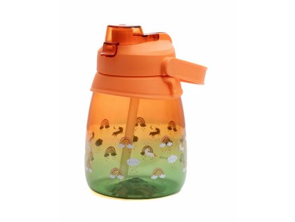 Plastová láhev | DOZZA | dětská oranžová | 1 l | 891835 Homla