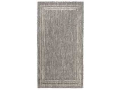 Venkovní vzorovaný běhoun PANAMA 2778 šedá 60x90 cm, 80x150 cm Mybesthome