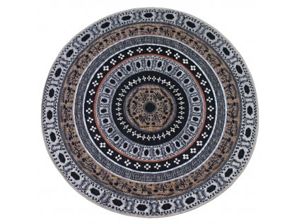 Venkovní vzorovaný koberec BORNEO 5314 - 4 Ø 120 cm Mybesthome