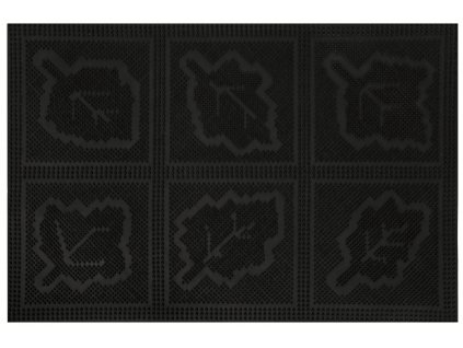 Gumová rohožka - předložka MIX-MAT 003 černá více rozměrů Mybesthome