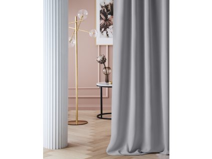 Dekorační závěs zatemňující LAURA - "BLACKOUT" 140x250 cm, světle šedá (cena za 1 kus) MyBestHome