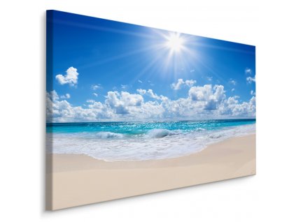 Plátno Klidné Moře A Pláž 100x70 cm