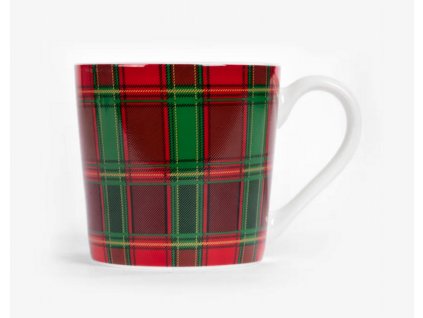 Vánoční hrnek | TARTAN | červená/zelená | 0,35 l | 719844