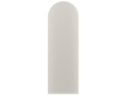 Čalouněný nástěnný panel s EKO KŮŽÍ různé rozměry x šířka 20 cm krémová oblouk MyBestHome