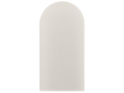 Čalouněný nástěnný panel s EKO KŮŽÍ různé rozměry x šířka 30 cm krémová oblouk MyBestHome