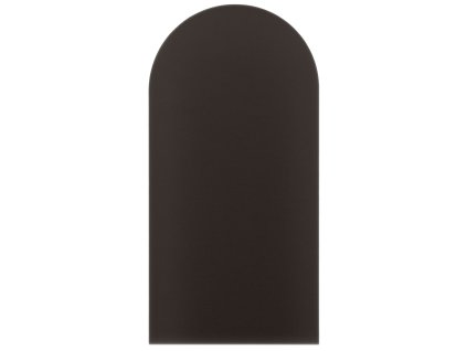 Čalouněný nástěnný panel s EKO KŮŽÍ různé rozměry x šířka 30 cm hnědá oblouk MyBestHome