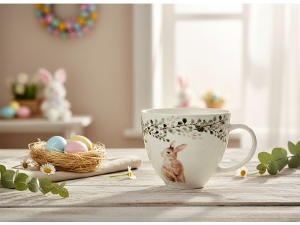 Velikonoční hrnek | SHEPER | se zajícem | 0,47 l | 885025