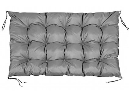 Prošívané sezení na paletu RICCO color 23 šedá 120x80 cm polstr na paletu - sedák Mybesthome