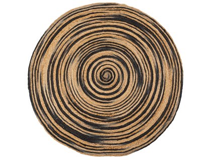 Kusový kulatý koberec JUTTA SUNSHINE I. juta Ø 120 cm Multidecor