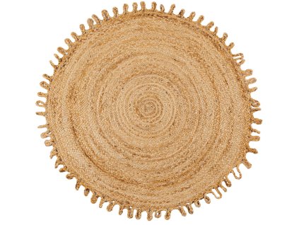 Kusový kulatý koberec JUTTA BOHO juta Ø 100 cm Multidecor