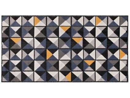 Venkovní vzorovaný koberec - běhoun SHIFT GEOMETRIA 80x150 cm Multidecor