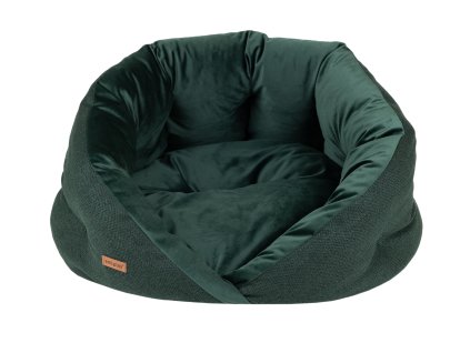 Pelíšek pro psa SIDNEY - cocoon zelená velikost S - M