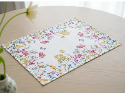 Dekorační ozdobný ubrousek JARNÍ LOUKA II. 32x45 cm Mybesthome