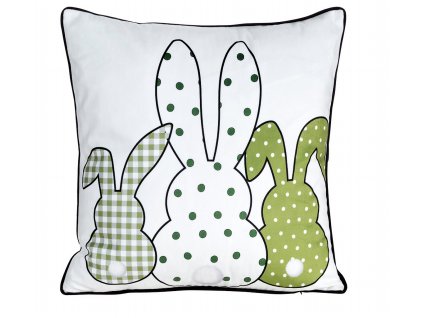 Velikonoční polštář RABBITS 45x45 cm Mybesthome