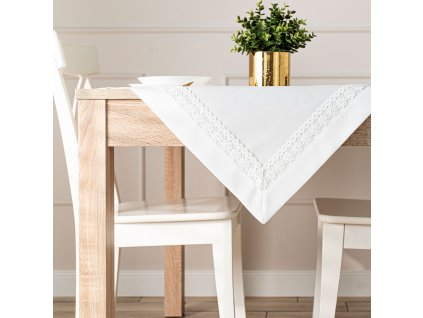 Dekorační ubrus MODENA s krajkou 85x85 cm Mybesthome