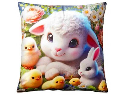 Velikonoční polštář EASTER SHEEP 45x45 cm  Mybesthome