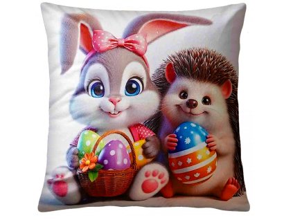 Velikonoční polštář EASTER FRIENDS VI. 45x45 cm  Mybesthome