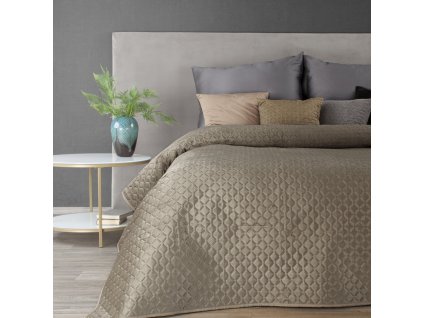 Přehoz na postel DAMIAN béžová 220x240 cm Mybesthome