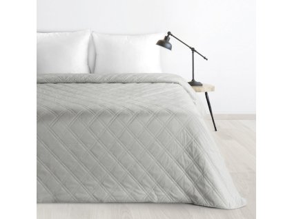 Přehoz na postel LYRA stříbrná 220x240 cm Mybesthome