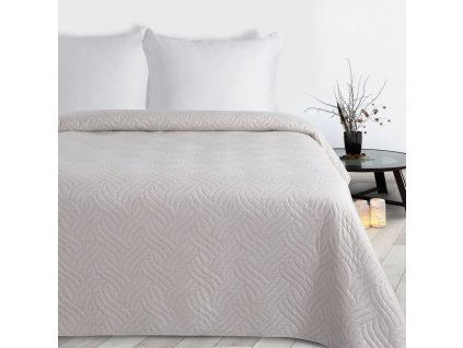 Přehoz na postel LENNA béžová 220x240 cm Mybesthome