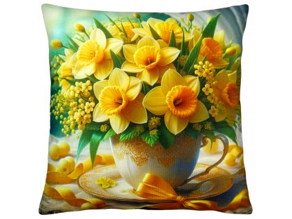 Dekorační polštář EASTER BOUQUET III. 40x40 cm  Mybesthome