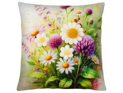 Dekorační polštář 3D SPRING MEADOW 40x40 cm  Mybesthome