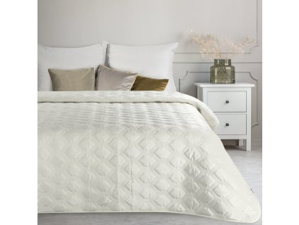 Přehoz na postel SOLUN krémová 220x240 cm Mybesthome