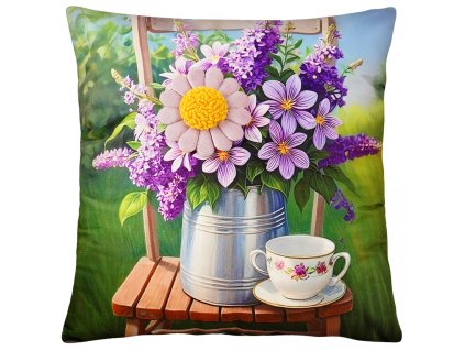 Dekorační polštář 3D SPRING MEADOW I. 40x40 cm  Mybesthome