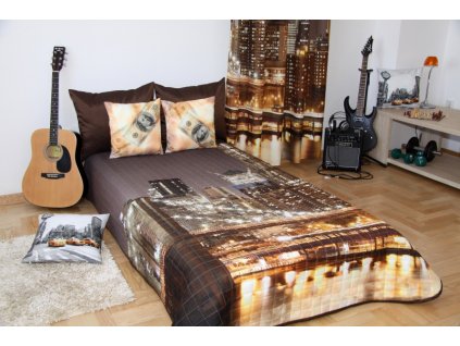 Přehoz na postel CITY LIGHT 160x210 cm Mybesthome