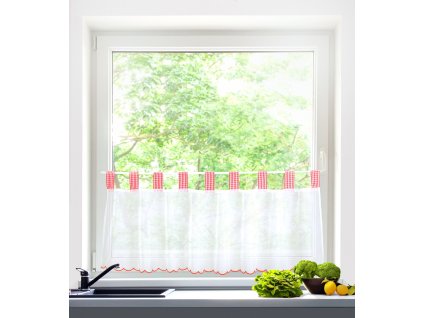 Dekorační krátká záclonka do kuchyně CLASSIC 45x150 cm MyBestHome