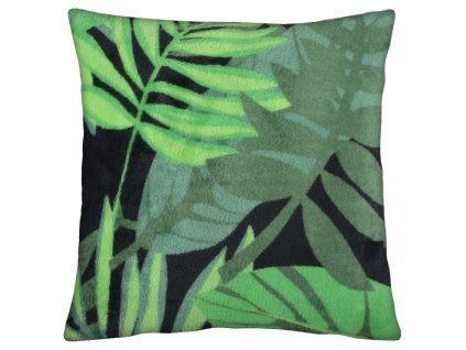 Polštář PALM zelený Essex 40x40cm, mikrovlákno