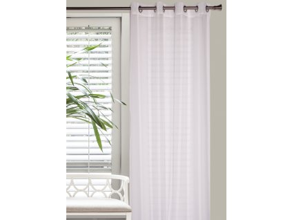 Dekorační vzorovaná záclona CONTI bílá 140x250 cm MyBestHome