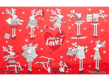 Prostírání DEER IN LOVE 28,5x44 cm HOME & YOU