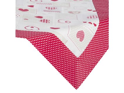 Ubrus HEART 85x85 cm Mybesthome