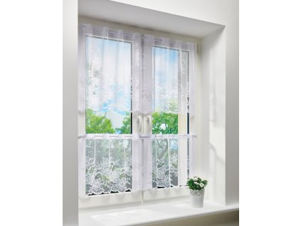 Dekorační komplet krátkých záclonek do kuchyně AZO 45x150 cm + 60x150 cm MyBestHome