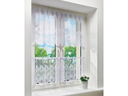 Dekorační komplet krátkých záclonek do kuchyně GIS 45x150 cm + 60x150 cm MyBestHome