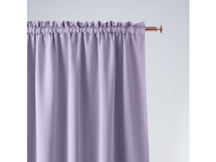 Dekorační závěs s řasící páskou COMO lila 140x250 cm MyBestHome