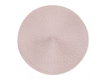 Prostírání kulaté JUDYTA pudrová Ø 38 cm Mybesthome