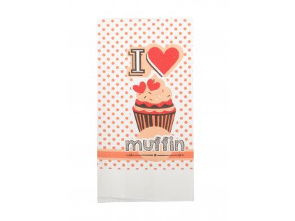 Utěrka LOVE - MUFFIN mikrovlákno 38x63 cm, Essex