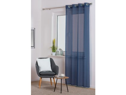 Dekorační záclona SOFIA modrá 140x250 cm MyBestHome
