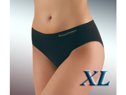 ZORA XL bezešvé kalhotky s vyšším pasem ve velikosti XL, 2 kusy, STELLEDONNA