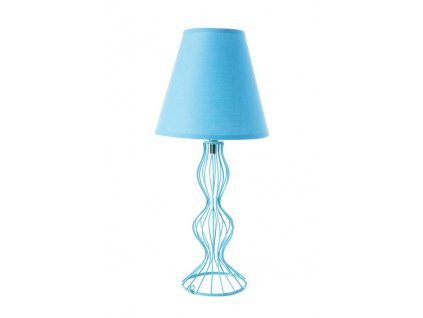 Stolní lampa BRIANA 20x20x44 cm tyrkysová Mybesthome