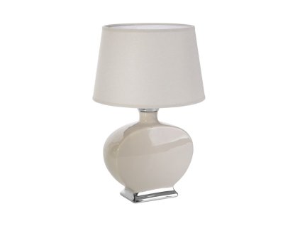 Stolní lampa DELLING 20x8x40 cm béžová/stříbrná Mybesthome