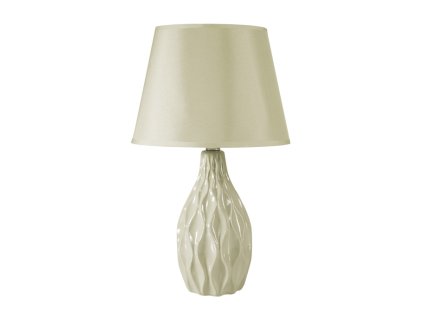 Stolní lampa EBBE 22x22x36 cm světle béžová Mybesthome